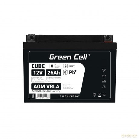 Akumulator AGM VRLA 12V 26Ah