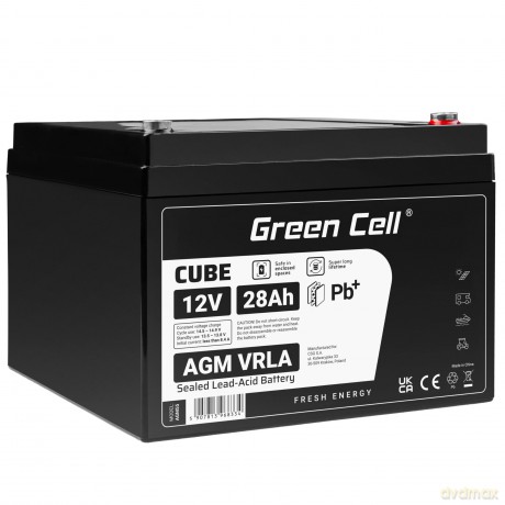 Akumulator AGM VRLA 12V 28Ah