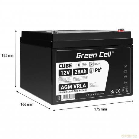 Akumulator AGM VRLA 12V 28Ah