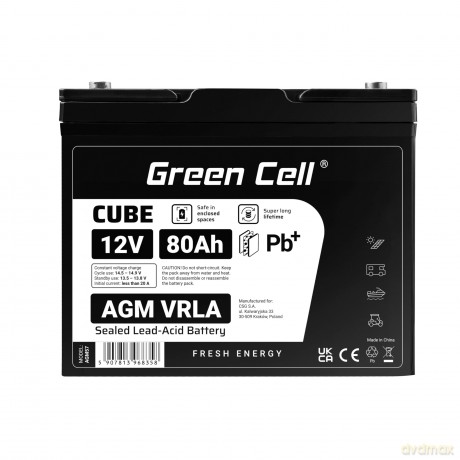 Akumulator AGM VRLA 12V 80Ah