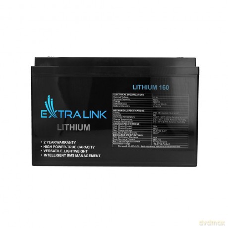 Akumulator LiFePO4 160AH 12.8V BMS EX.30462