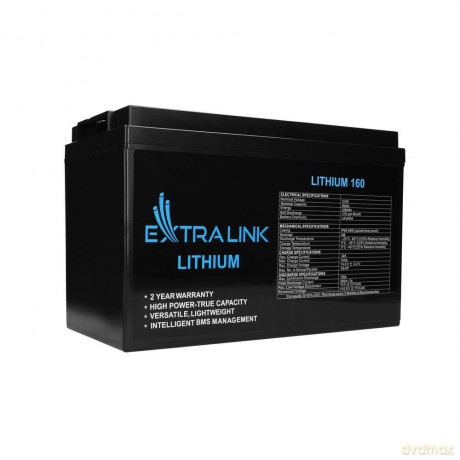 Akumulator LiFePO4 160AH 12.8V BMS EX.30462
