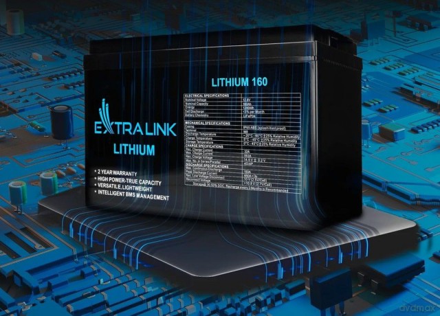 Akumulator LiFePO4 160AH 12.8V BMS EX.30462