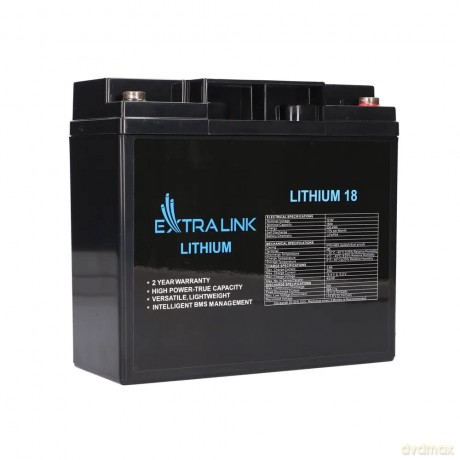 Akumulator LiFePO4 18AH 12.8V BMS EX.30417