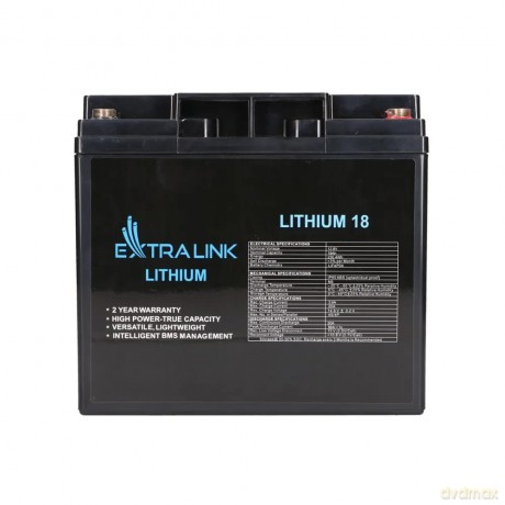 Akumulator LiFePO4 18AH 12.8V BMS EX.30417