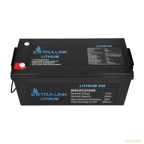 Akumulator LiFePO4 200AH 12.8V BMS EX.30479