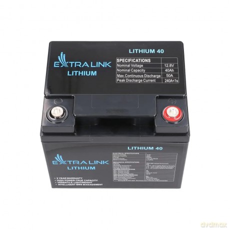Akumulator LiFePO4 40AH 12.8V BMS EX.30431