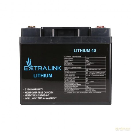 Akumulator LiFePO4 40AH 12.8V BMS EX.30431