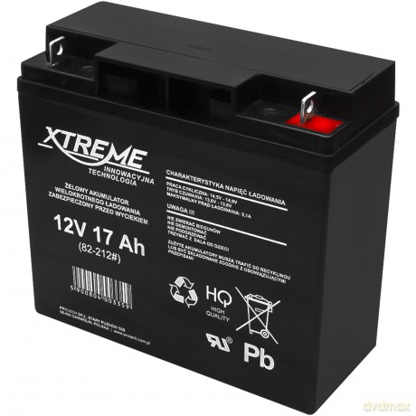 Akumulator żelowy 12V 17Ah XTREME