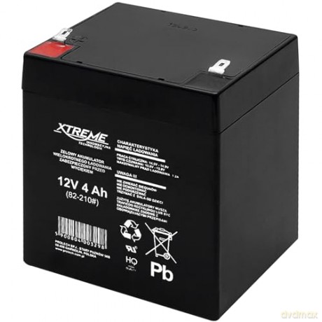 Akumulator żelowy 12V 4Ah XTREME