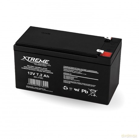 Akumulator żelowy 12V 7.2Ah XTREME