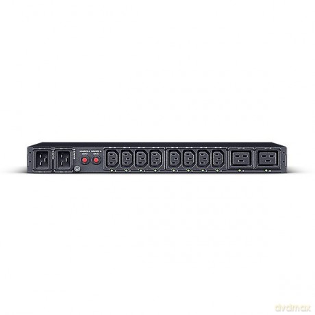 ATS PDU44005 Rack1U,16A, 2xC20, 12 xC13, 2xC19, SNMP