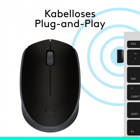 B170 Wireless Mouse Black 910-004798