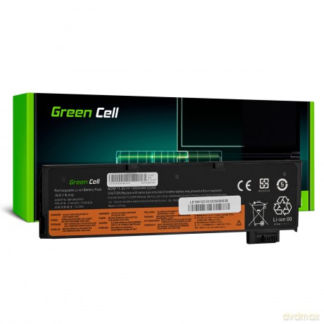 Bateria 01AV422 11,4V 1950mAh do Lenovo ThinkPad T470 T25 P51S