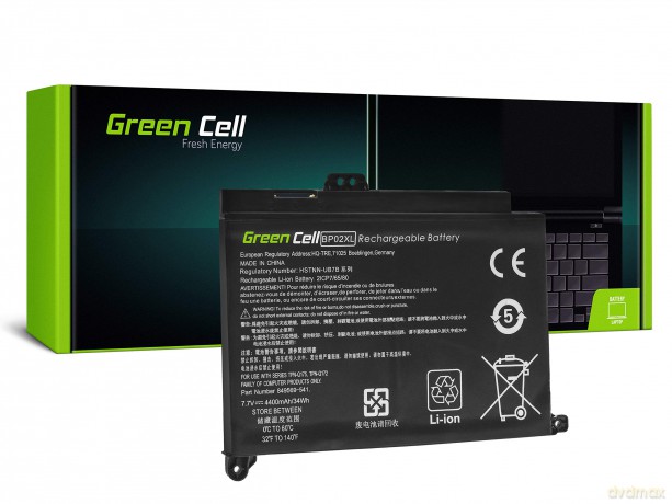 Bateria BP02XL 7,7V 4400mAh do HP Pavilion 15-AU 15-AW