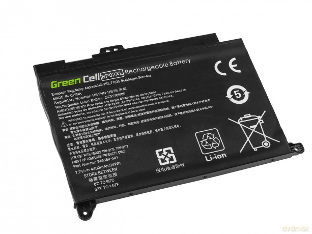 Bateria BP02XL 7,7V 4400mAh do HP Pavilion 15-AU 15-AW