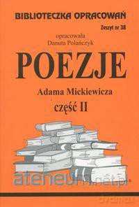 Biblioteczka opracowań nr 038 Poezje cz. II [KSIĄŻKA]