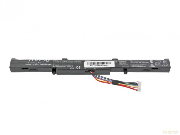 Bateria do Asus GL752VL, N552VX 2200 mAh (32 Wh) 14.4 - 14.8 Volt