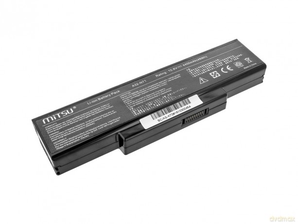 Bateria do Asus K72, K73, N73, X77 4400 mAh (48 Wh) 10.8 - 11.1 Volt