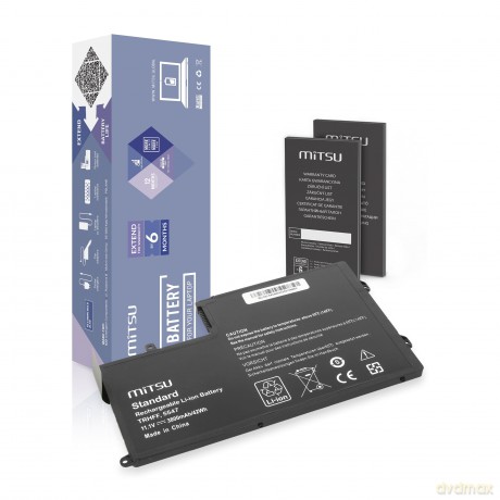 Bateria do Dell Inspiron 15 (5542), 14 (5445) 3800 mAh (43 Wh) 10.8 - 11.1 Volt