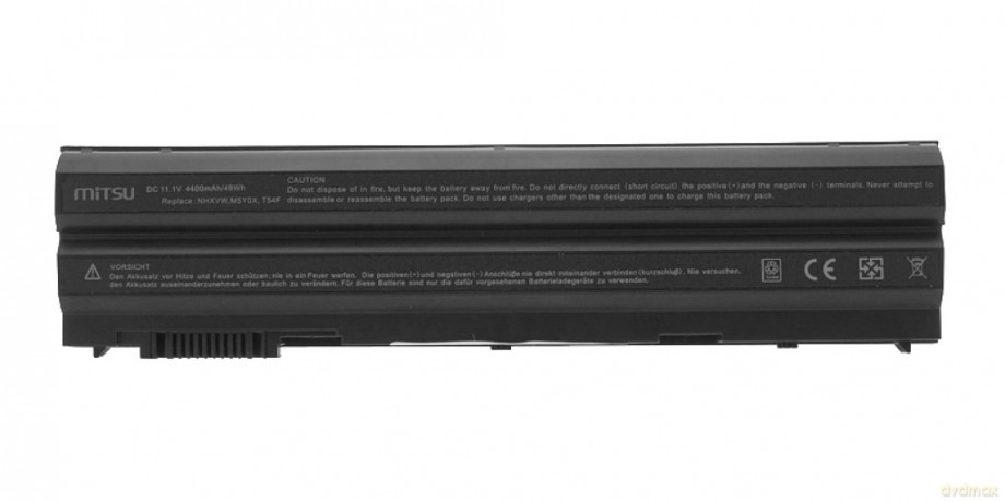 Bateria do Dell Latitude E5420, E6420 4400 mAh (49 Wh) 10.8 - 11.1 Volt