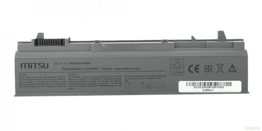 Bateria do Dell Latitude E6400 4400 mAh (49 Wh) 10.8 - 11.1 Volt