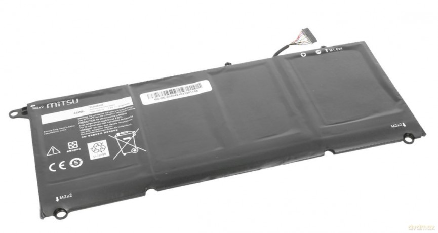Bateria do Dell XPS 13 9360 5400 mAh (46 Wh) 7.6V