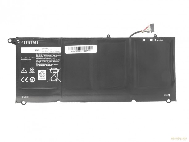 Bateria do Dell XPS 13 9360 5400 mAh (46 Wh) 7.6V