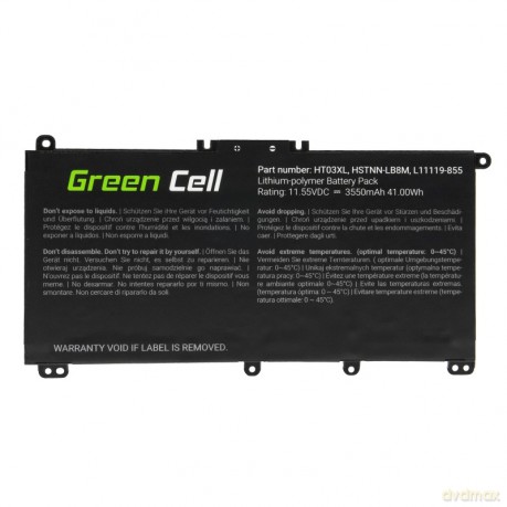 Bateria do HP 250 G7 HT03XL 11,55V 3,5Ah