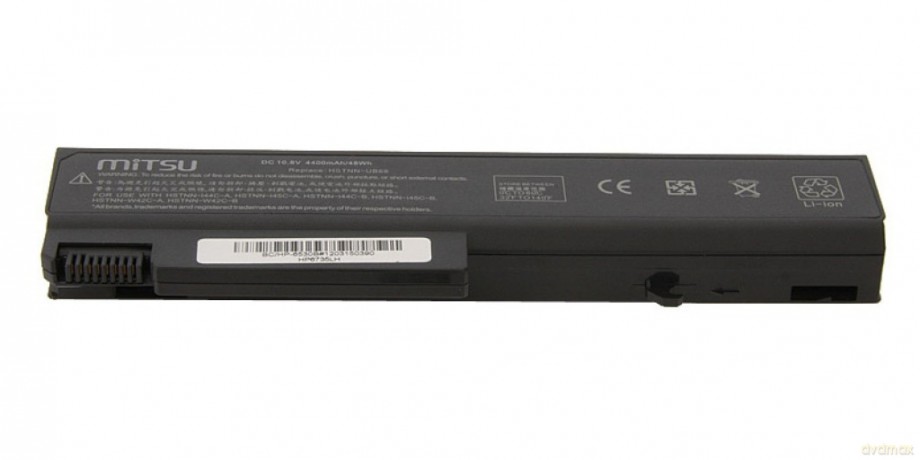 Bateria do HP 6530b, 6735b, 6930p 4400 mAh (48 Wh) 10.8 - 11.1 Volt