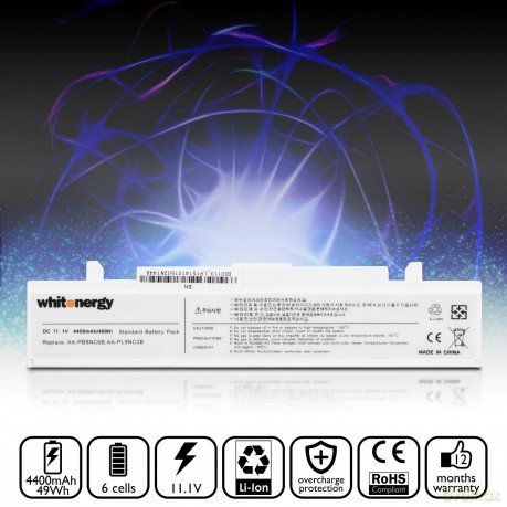 Bateria do laptopa Samsung R580 10.8-11.1V 4400mAh biała