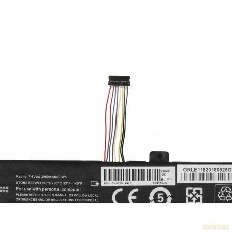 Bateria do Lenovo 310 L15C2PB3 7,6V 3,5Ah