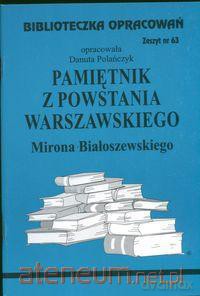 Biblioteczka opracowań nr 063 Pamiętnik z powst... [KSIĄŻKA]