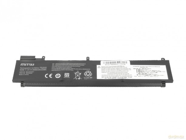 Bateria do Lenovo ThinkPad T460s, T470s - tylna bateria 2000 mAh (23 Wh) 11.4 Volt