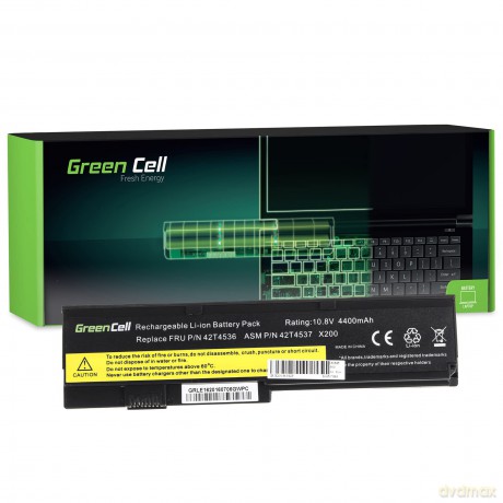 Bateria do Lenovo X200 11,1V 4400mAh