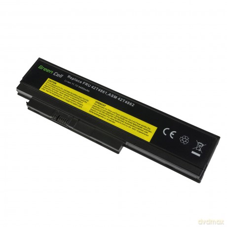 Bateria do Lenovo X220i 42T4861 11,1V 4,4Ah