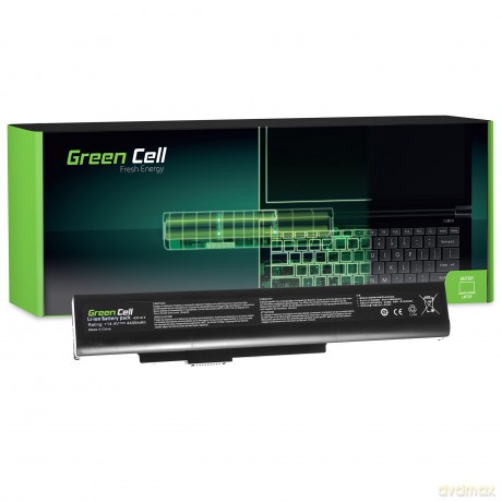 Bateria do MSI A6400 14,4V 4400mAh
