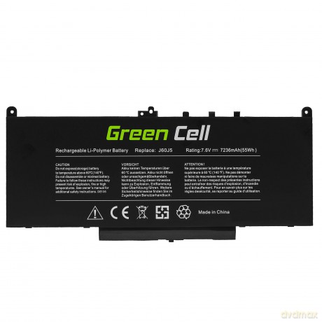 Bateria do notebooka Dell J60J5 7.6V 5800mAh
