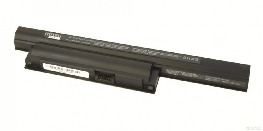 Bateria do Sony BPS22 (czarna) 4400 mAh (48 Wh) 10.8 - 11.1 Volt