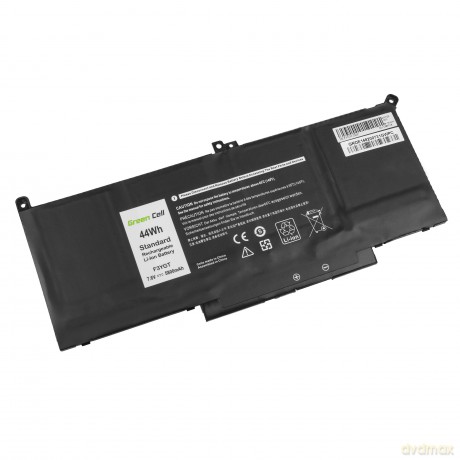 Bateria F3YGT 7,6V 5800mAh do Dell Latitude 7290 7380 7480 7490