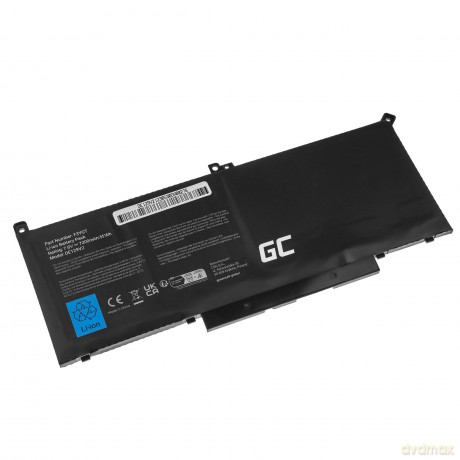 Bateria F3YGT 7,6V 6200mAh do Dell Latitude 7280 7290 7380 7490