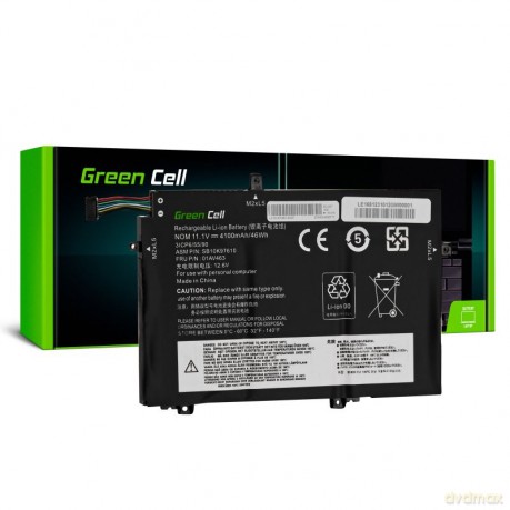 Bateria L17L3P52 11,1V 4100mAh do Lenovo ThinkPad L480 L580 L14