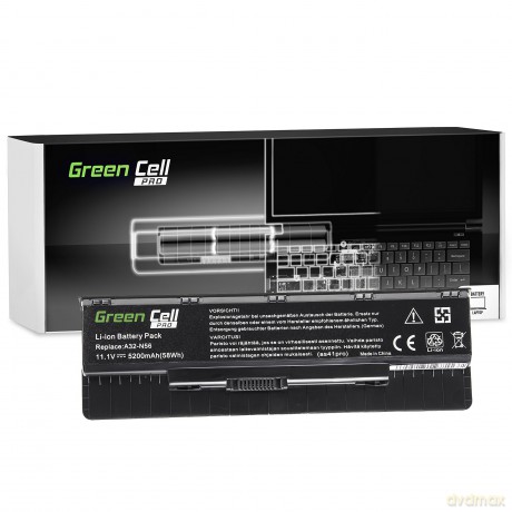 Bateria PRO Asus A32-N56 11,1V 5,2Ah