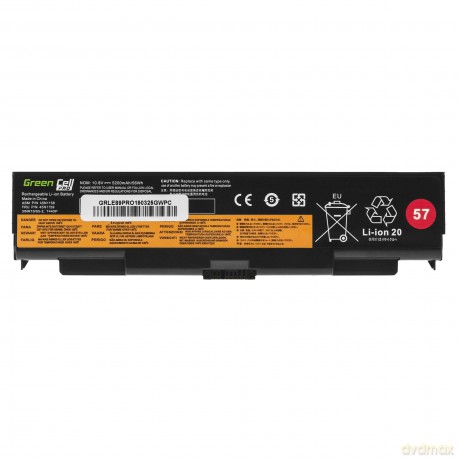 Bateria PRO do Lenovo T440p 11,1V 5,2Ah