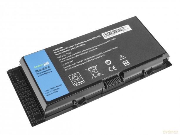 Bateria PRO do notebook Dell FV993 11.1V 7800mAh