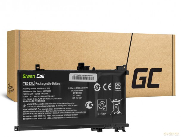 Bateria TE03XL 11,55V 3400mAh do HP Omen 15-AX Pavilion 15-BC