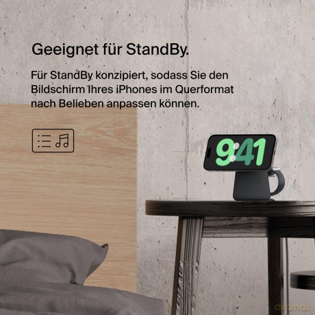 Bezprzewodowa ładowarka BoostCharge Pro 2w1 Mag Safe Charcoal