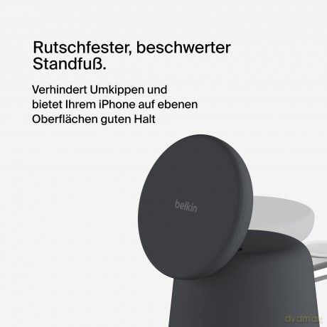 Bezprzewodowa ładowarka BoostCharge Pro 2w1 Mag Safe Charcoal