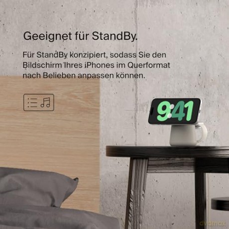 Bezprzewodowa ładowarka BoostCharge Pro 2w1 Mag Safe Sand