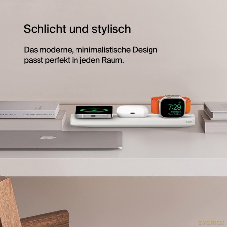 Bezprzewodowa ładowarka MagSafe 3w1 biała
